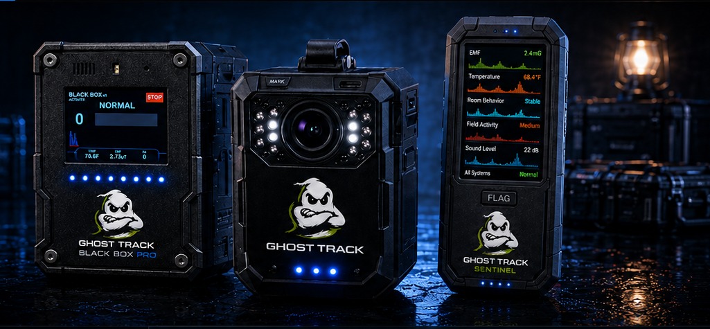 Ghost Track Black Box Pro, Observer, and Sentinel device lineup